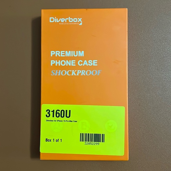 Diverbox Premium Phone Case Shockproof iPhone 15 Pro Max NIB - Picture 6 of 10